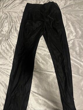 Good American Black High-Waist Stretch Leggings